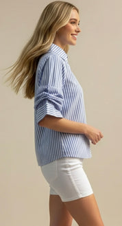 Bluebell Stripe Top