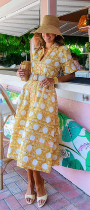 Collins Dress In Wicker