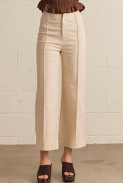 Ecru Denim Pants