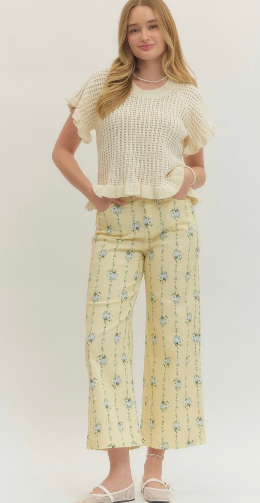 Buttercup Floral Pant