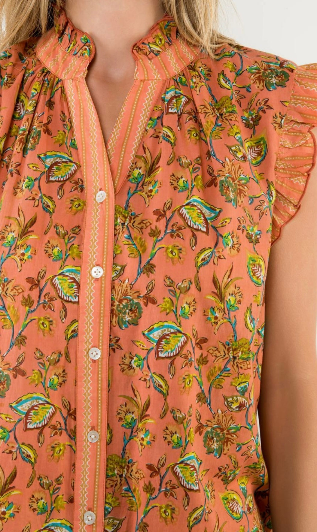Coral Garden Top
