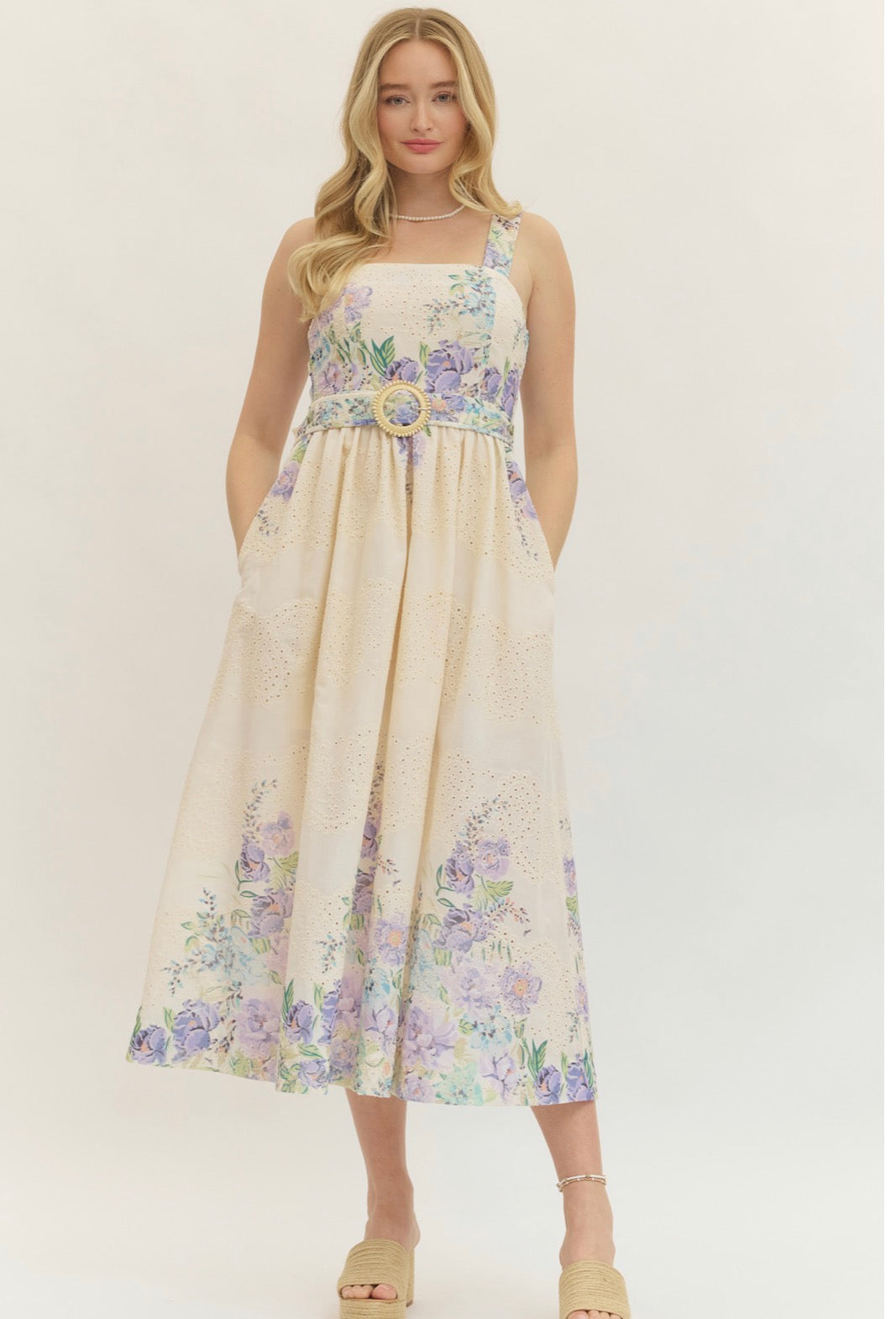 Lavender Spring Dress