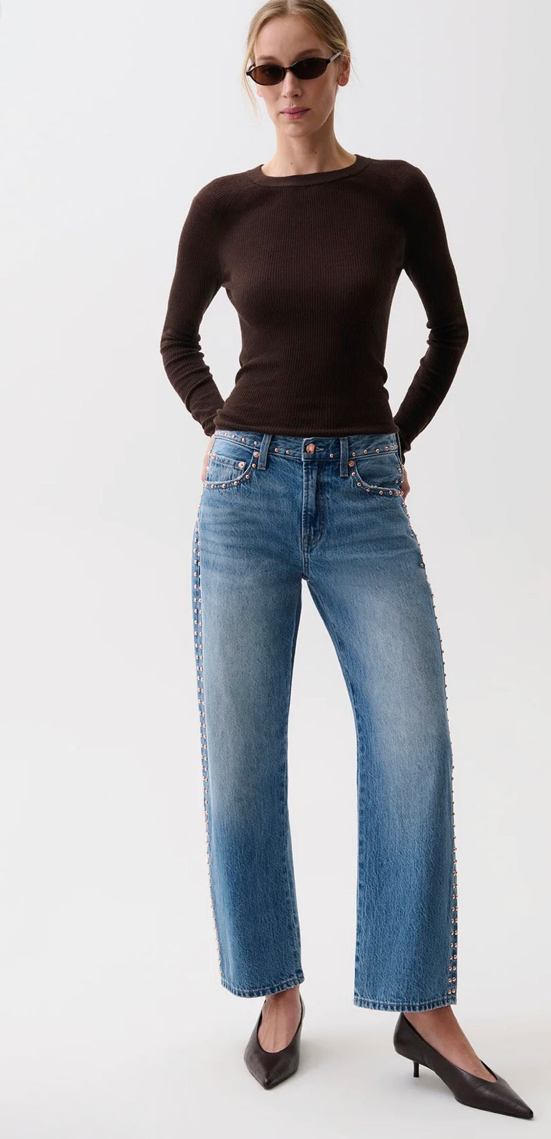 Lexi Mid Rise/ Star Studded