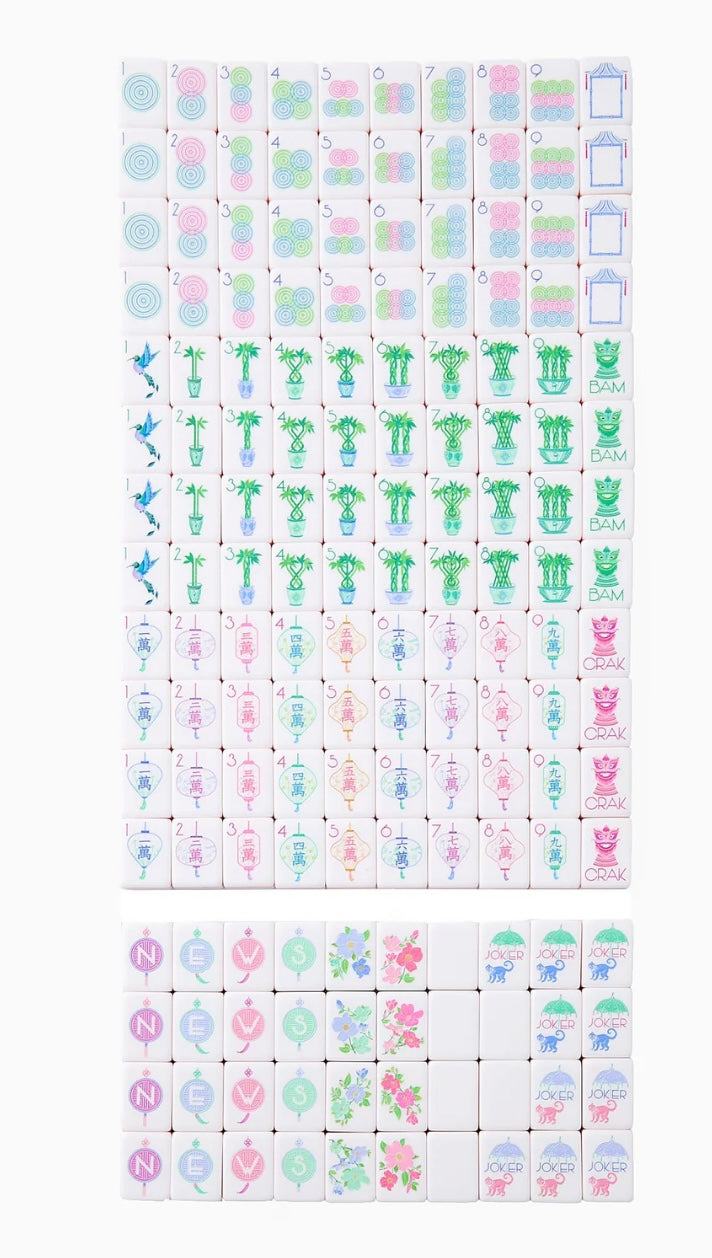 Luminaire Mahjong Tiles