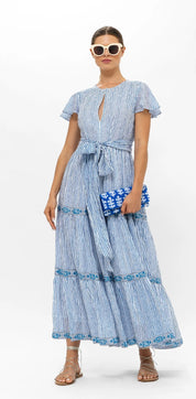 Sorrento Blue Maxi Dress