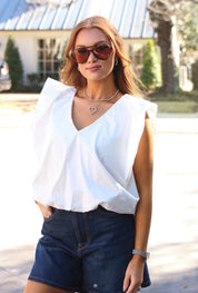 White Bubble Top