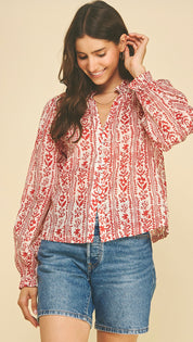 Red Bubble Top