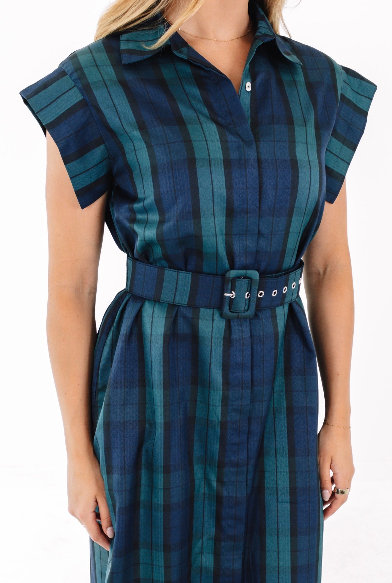 Harlan Belted Midi Dress