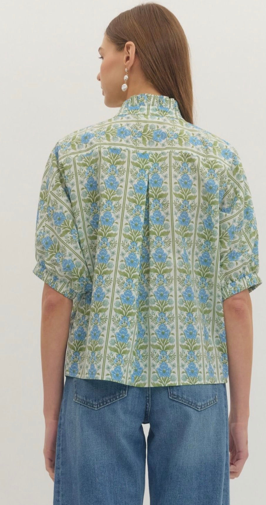 Floral Vines Top