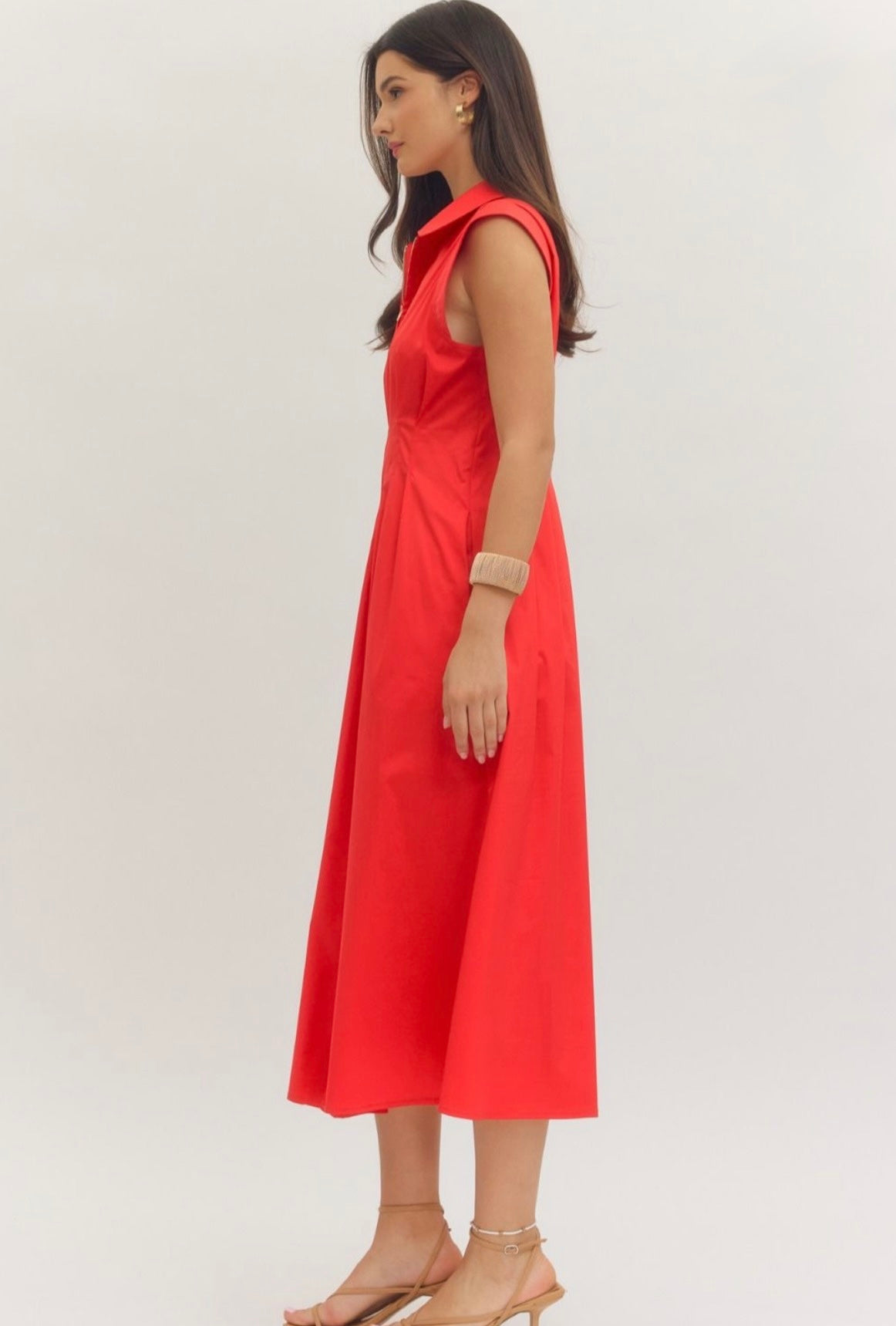 Firecracker Red Maxi Dress