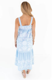 Lt Blue Landon Mini Dress