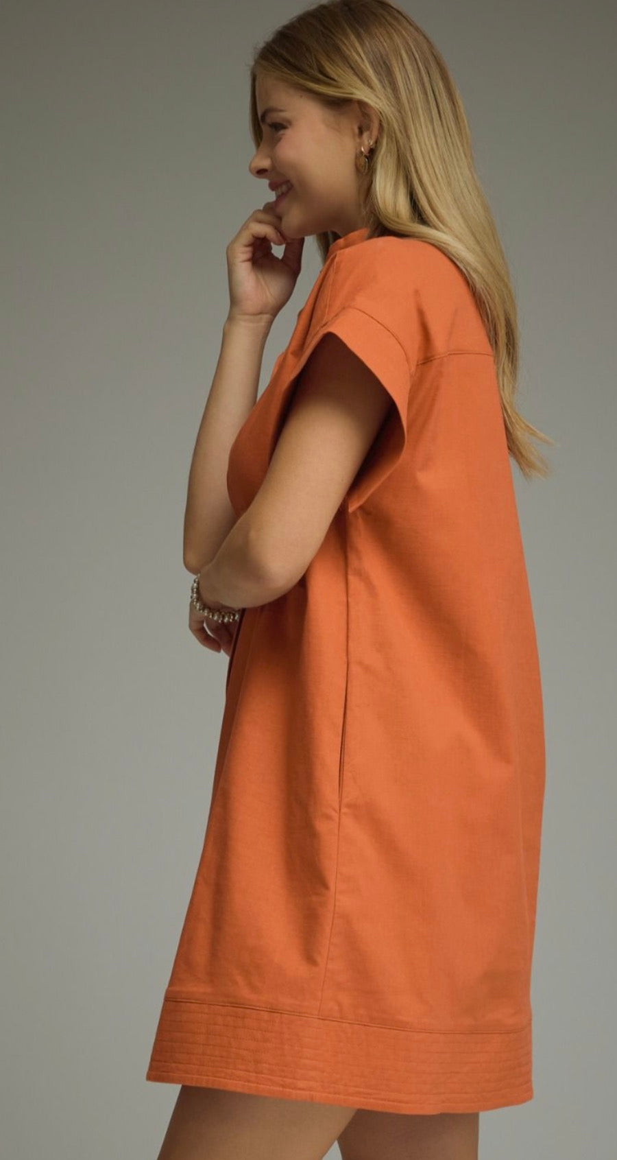 Orange Gameday Dress LG