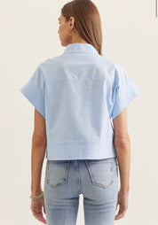 Chambray Easy Top