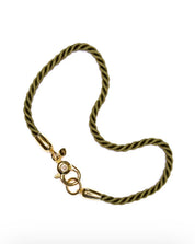 Evergreen Twist Cord Necklace