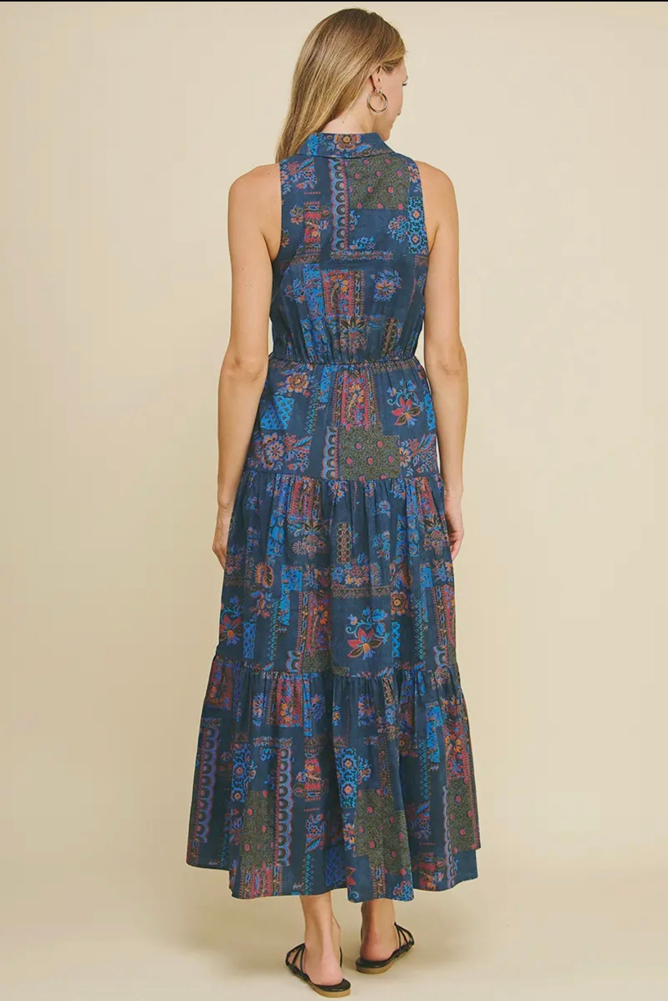 Blue/multi Dress
