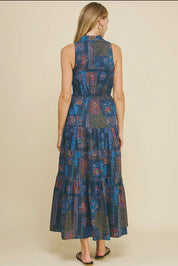 Blue/multi Dress