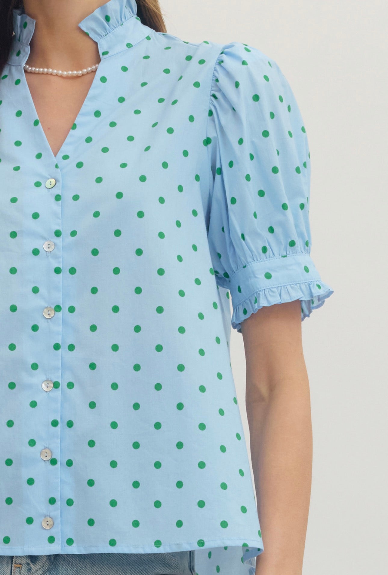Polka Dot Top