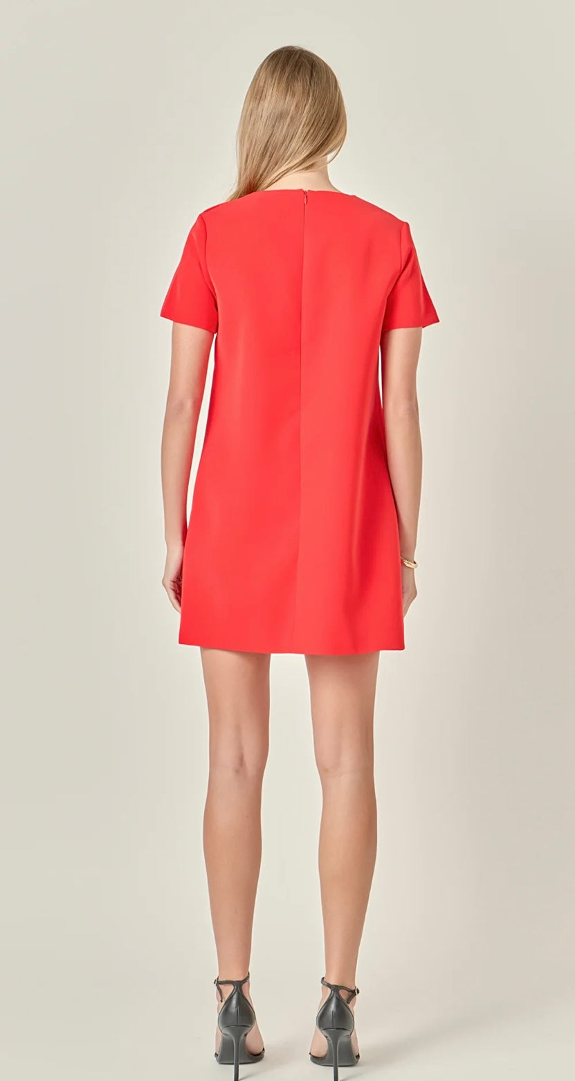 Lady In Red Dress