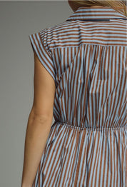 French Striped Dress