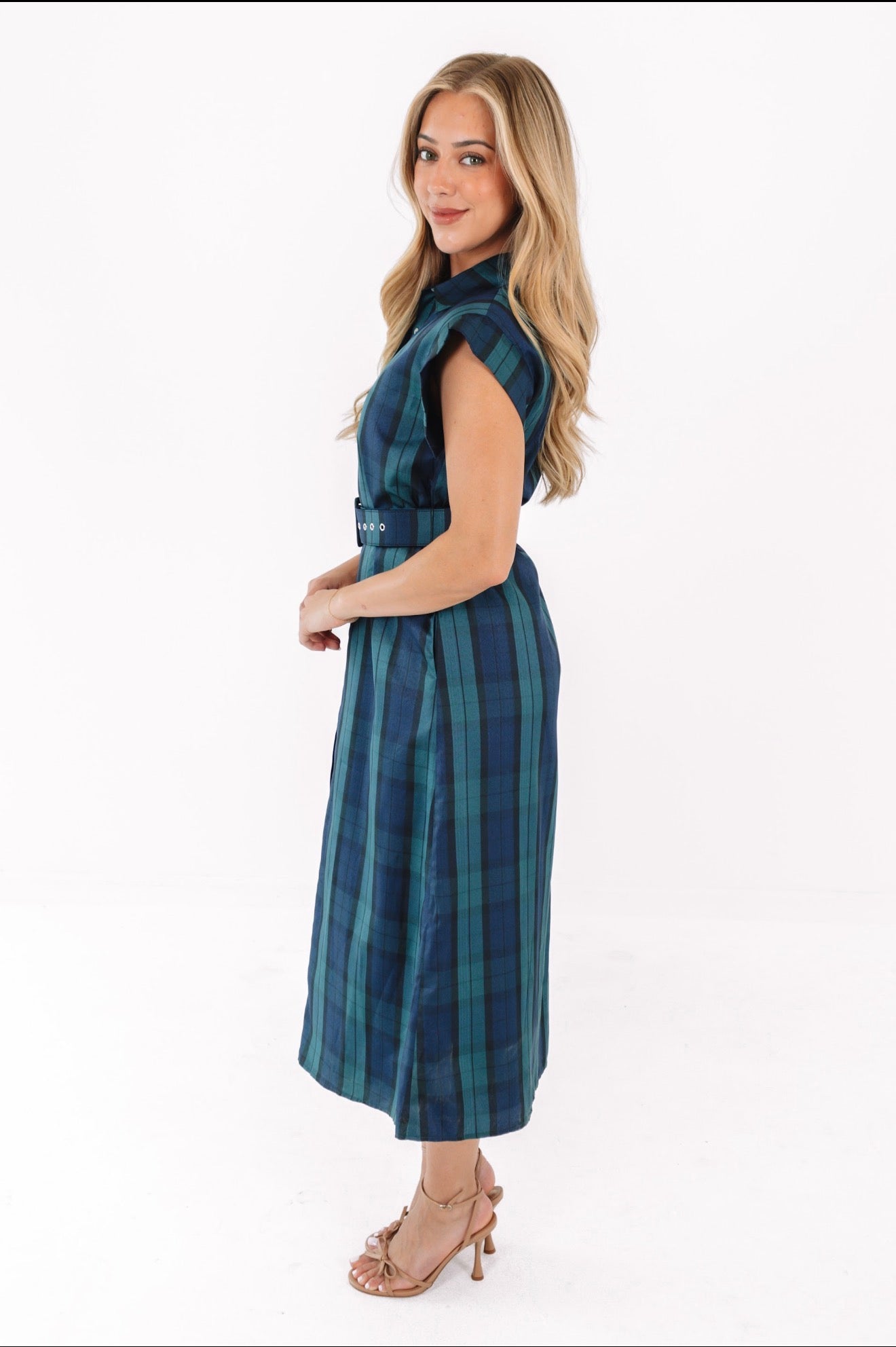 Harlan Belted Midi Dress