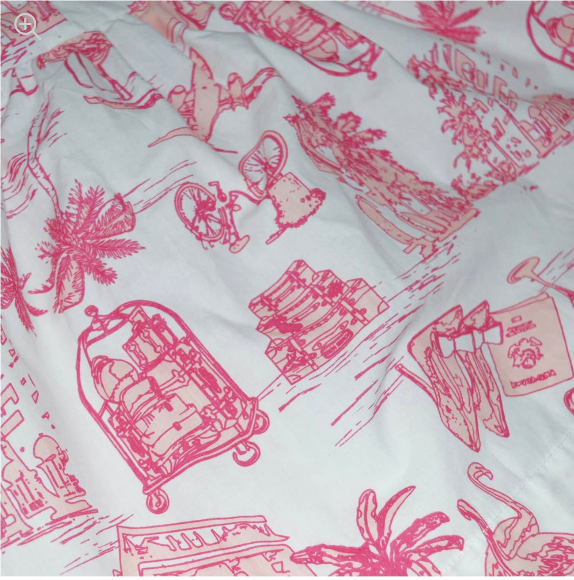 Pink Toile Dress