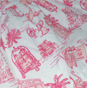 Pink Toile Dress