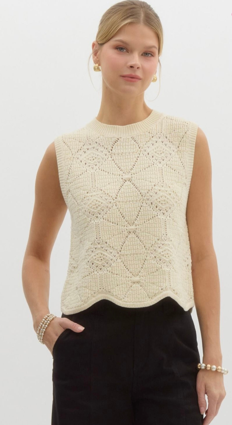Cream Sweater