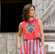 Cinnaleaf Crop Top
