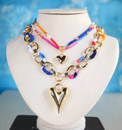 Fizz Fabric Necklace