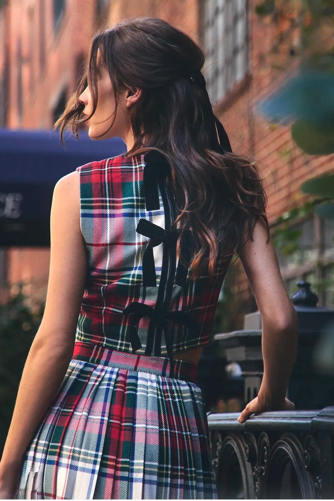 Royce Kensington Plaid Top