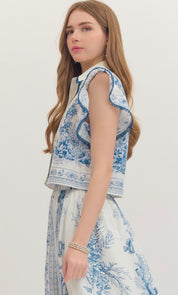 The Sweetest Skirt And Top Set