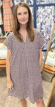 Load image into Gallery viewer, Nancy Dress Tiny Check
