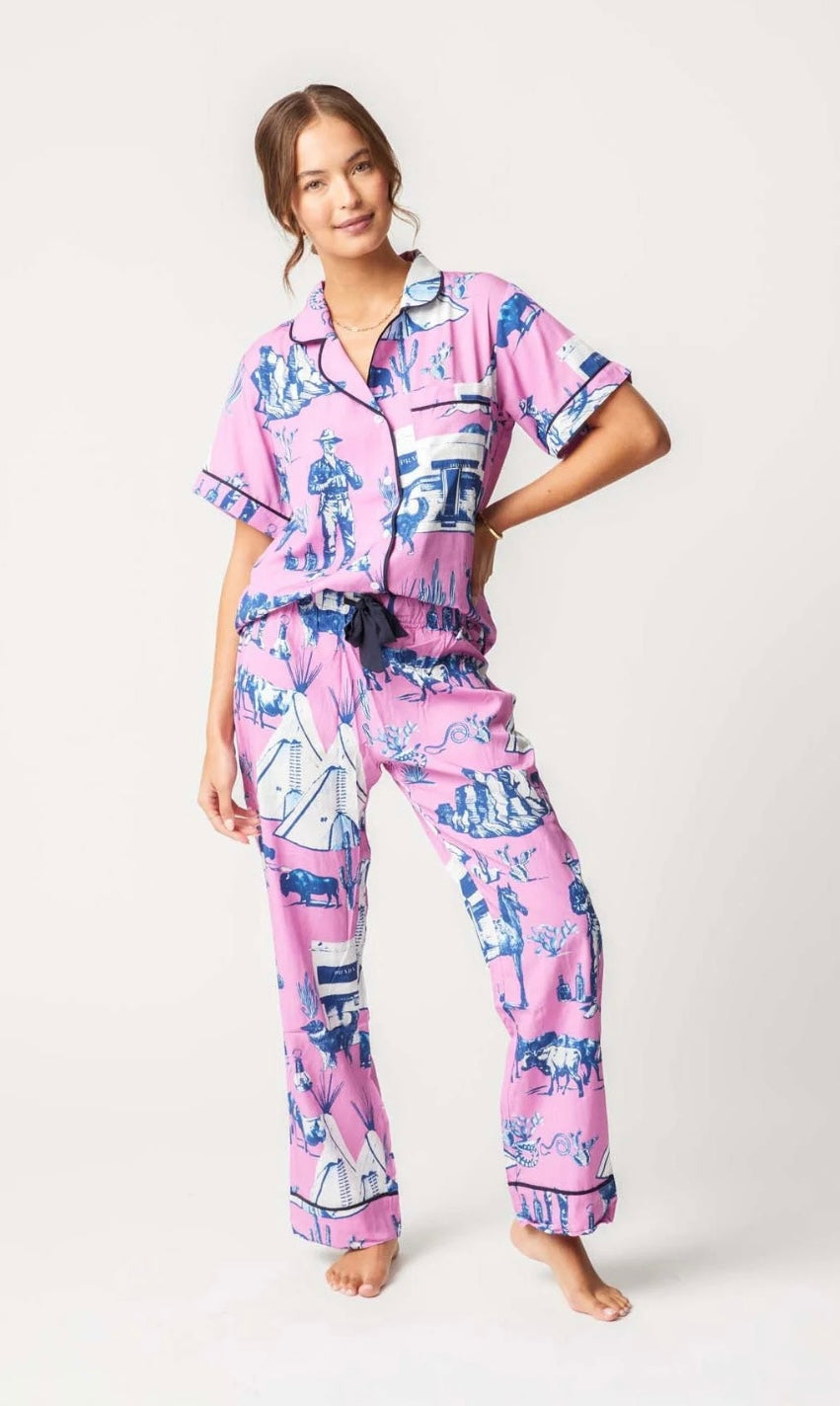 Marfa Toile Pajama Pant Set