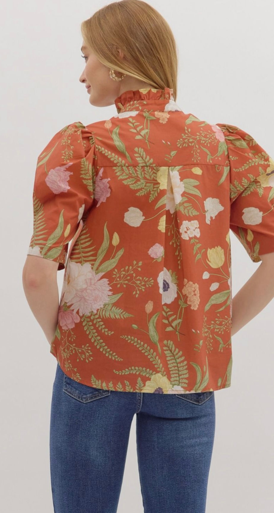 Sunset Bloom Top