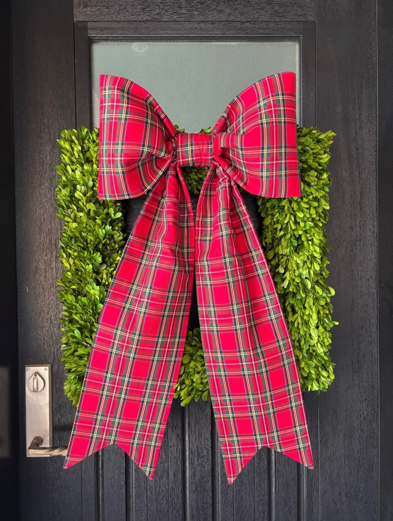 Yuletide Tartan Bow