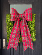 Yuletide Tartan Bow