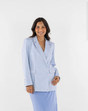 Grapemist Stripe Bristol Blazer