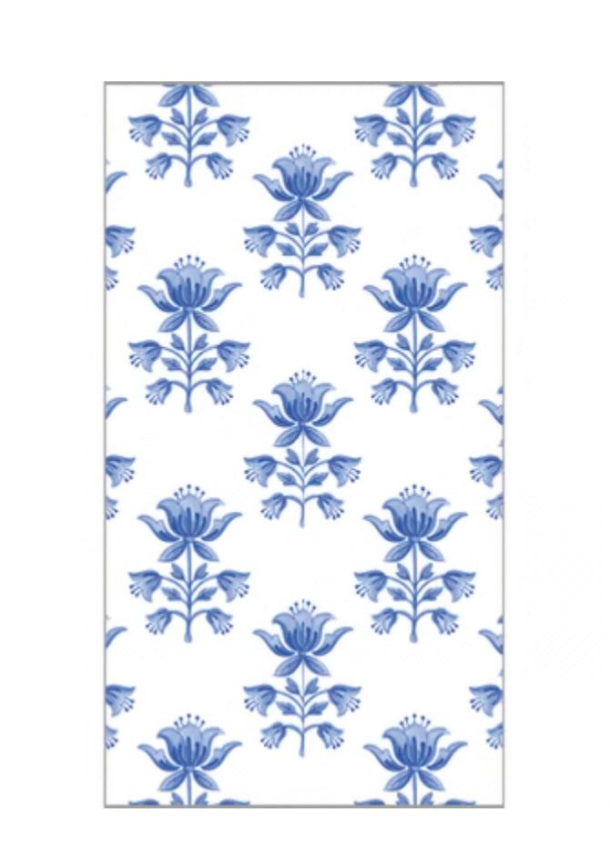 Tulip Block Print Guest Towels