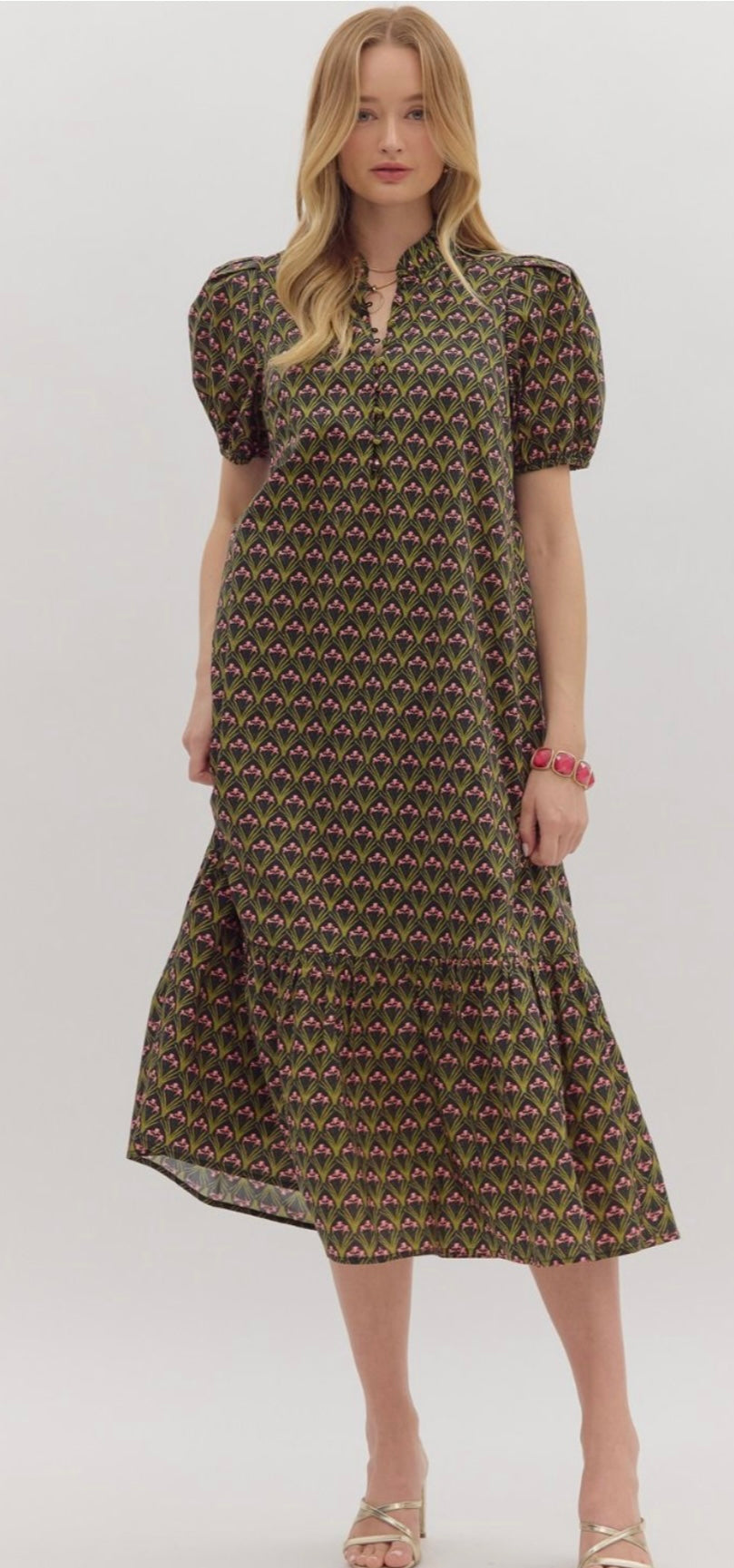 Pretty In Florals Maxi Dress