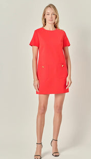 Lady In Red Dress