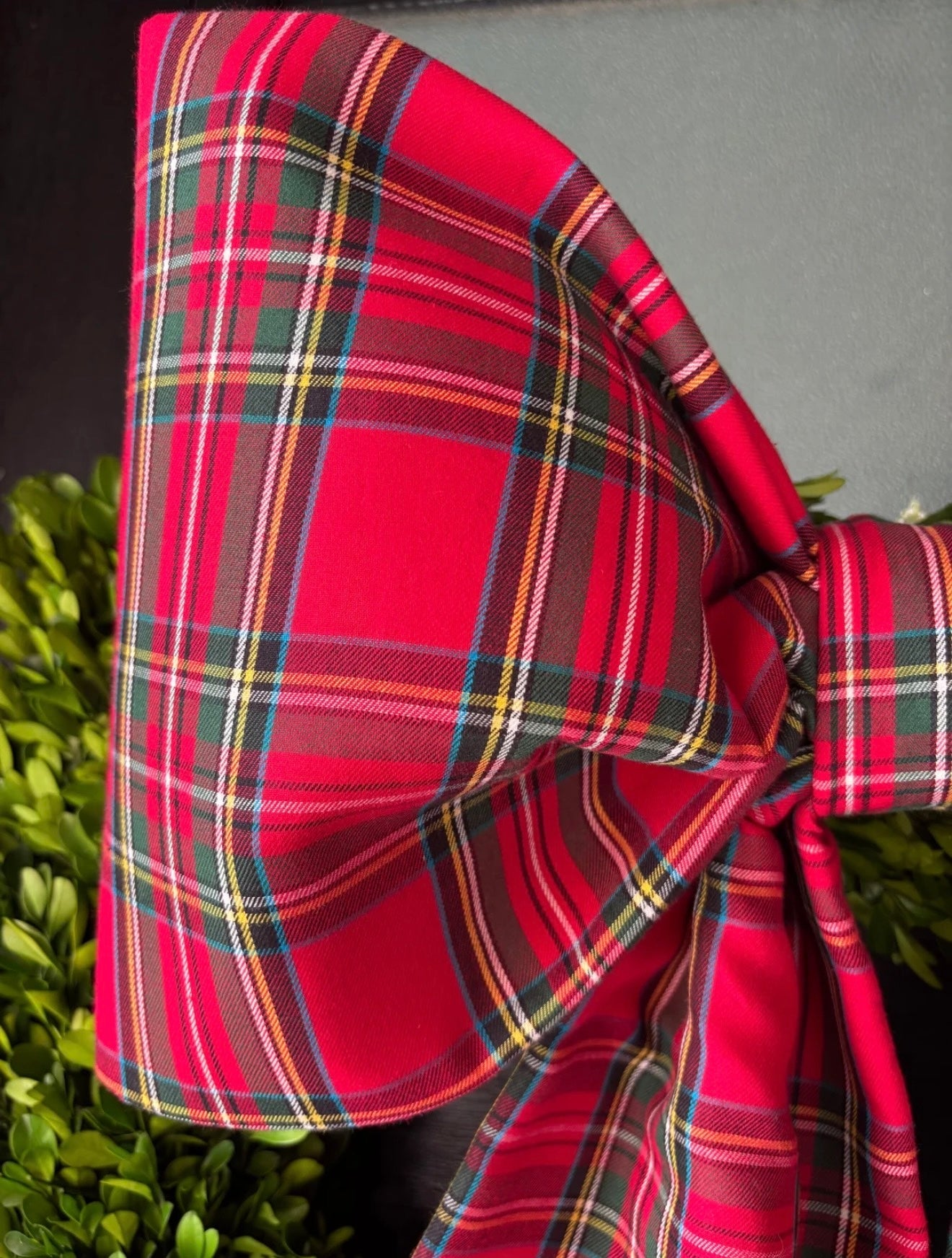 Yuletide Tartan Bow