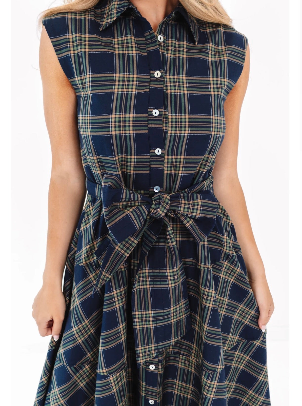 Etta Dress Navy