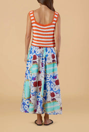 Colorful Firework Maxi Skirt