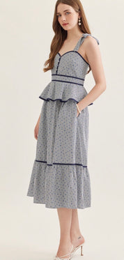 Summer Blues Dress