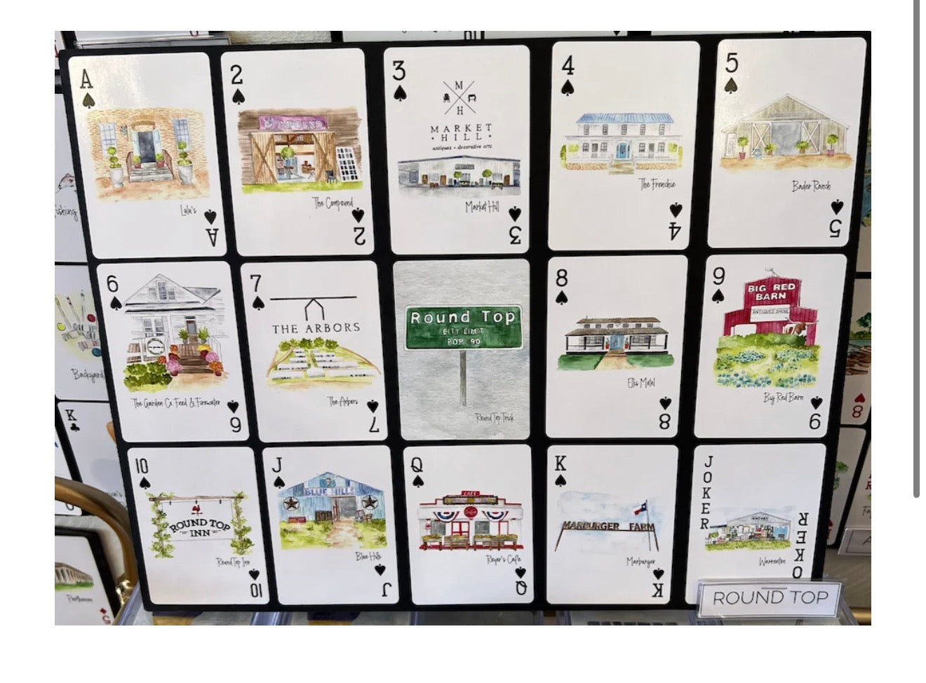 Round Top Playing Cards
