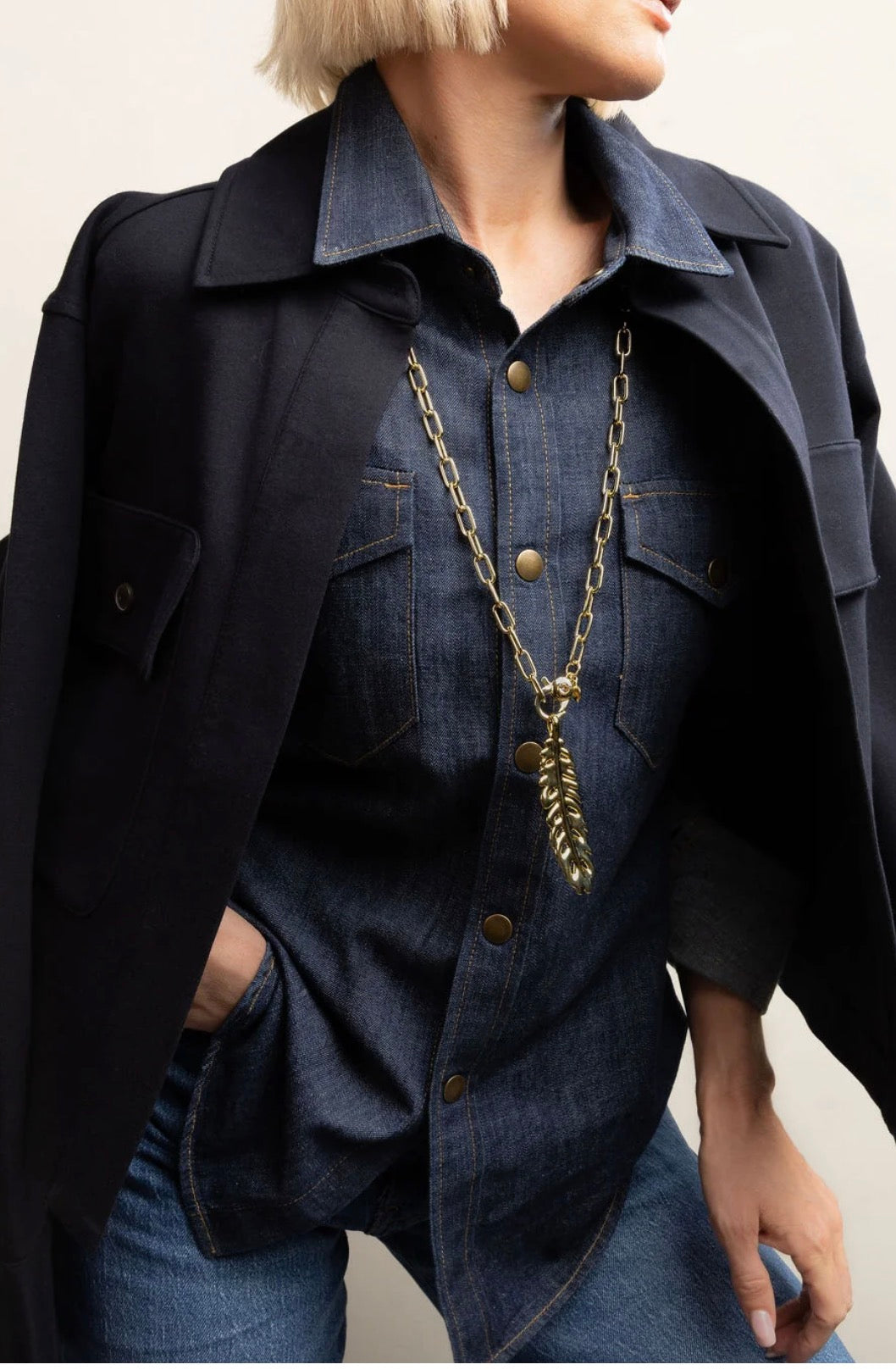 32" Long Paperclip Chain