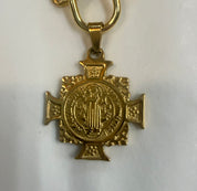Blue Cross Necklace