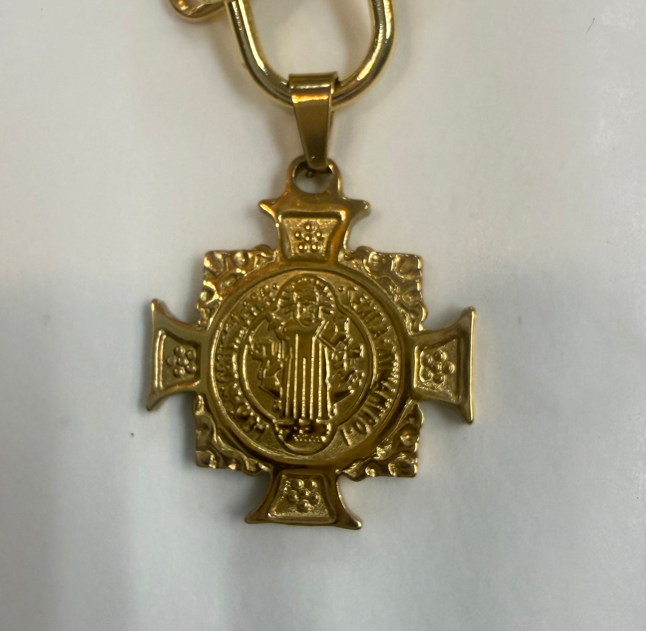 Blue Cross Necklace