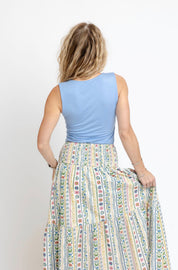 French Cottage Maxi Skirt