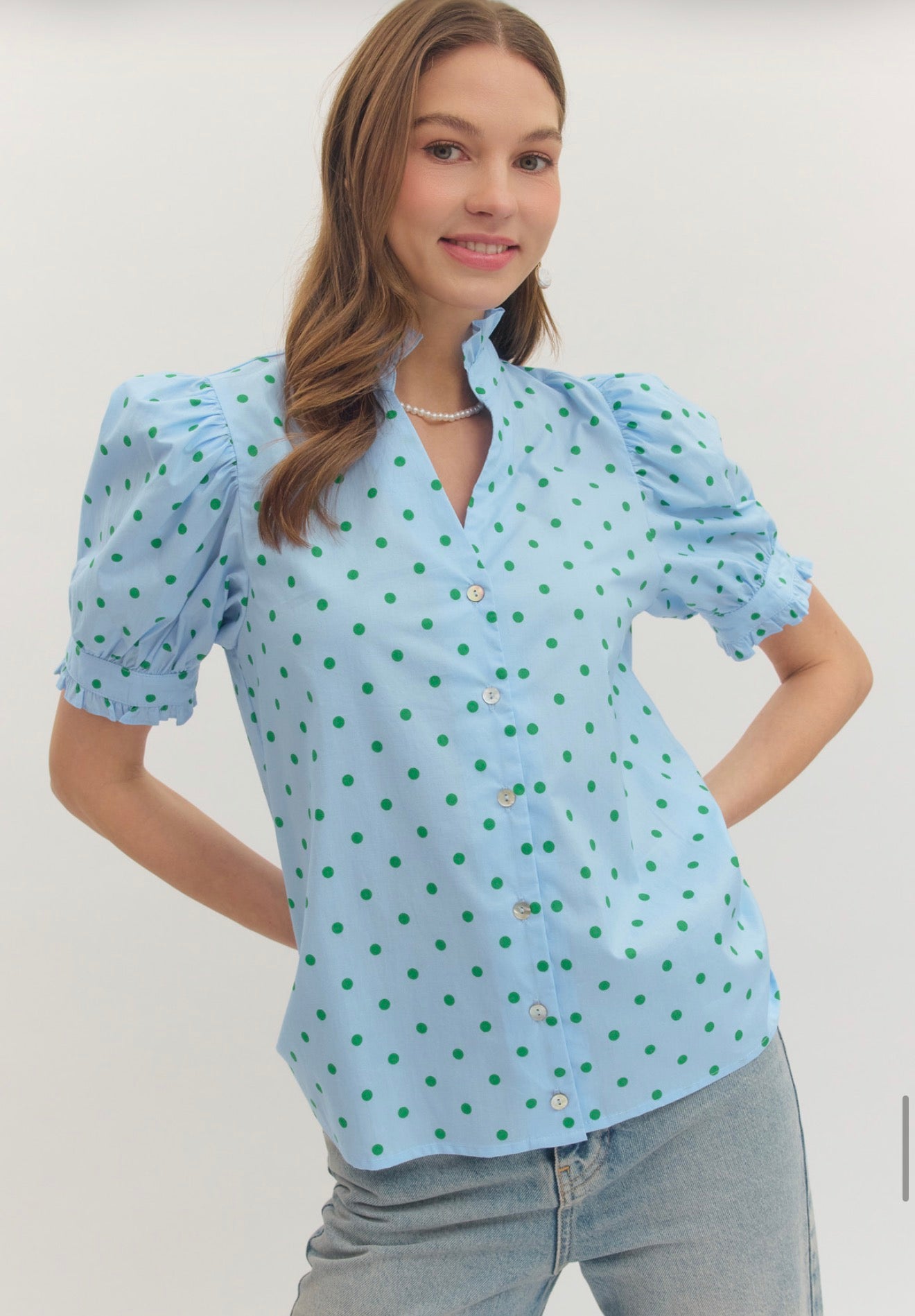 Polka Dot Top